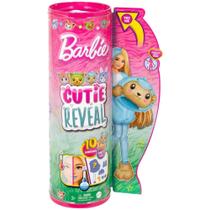 Boneca Barbie Cutie Reveal 10 Surpresas com Mini Pet Mattel - 194735178667
