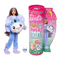 Boneca Barbie - Cutie Reveal - Coelhinho Vestido de Coala - Mattel