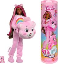 Boneca Barbie Cutie Reveal com Care Bears Cheer Bear Boneca Barbie Cutie Reveal com Care Bears Cheer Bear