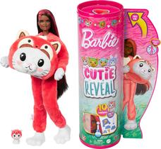 Boneca Barbie Cutie Reveal com fantasia de animal e 10 surpresas Boneca Barbie Cutie Reveal com fantasia de animal e 10 surpresas