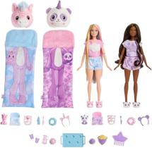Boneca Barbie Cutie Reveal Festa do Pijama - 2 Unidades com Acessórios Mattel