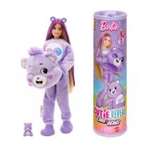 Boneca barbie cutie reveal ursinhos carinhosos roxa - mattel jcn94/jcn93