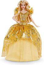 Boneca Barbie de Férias (12" Cabelos Longos Loiros) - Vestido Dourado