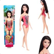 Boneca Barbie De Férias Na Praia Articulada Mattel Original