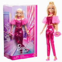 Boneca Barbie Deluxe Style Conjunto Rosa Metálico 4+ Mattel