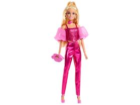 Boneca Barbie Deluxe Style Traje Rosa Metálico Mattel JFP40