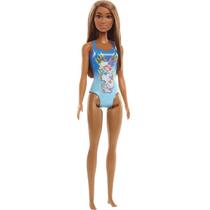 Boneca Barbie Dia de Praia Morena 28cm Mattel - HDC51