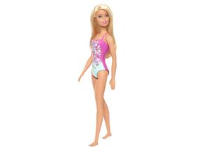 Boneca Barbie Dia Praia Piscina Morena Maio Verde Mattel