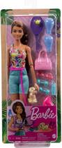 Boneca Barbie Dia Spa Tenista Patinadora + Pet Mattel GKH73 Boneca Barbie Dia Spa Tenista Patinadora + Pet Mattel GKH73