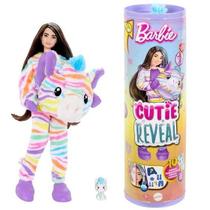 Boneca Barbie - Disfarce de Animal - Cutie Reveal - Zebra MATTEL