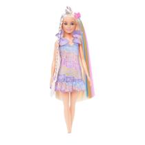 Boneca barbie divertida e extravagante cabelo longo - mattel jct72