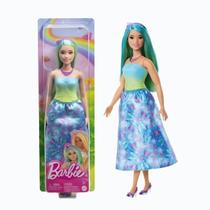 Boneca Barbie Donzela Vestido dos Sonhos Verde Mattel