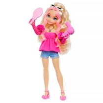 Boneca Barbie Dream Besties Malibu Maquiagem e Beleza com Acessórios Loira HYC20 HYC21 - Mattel