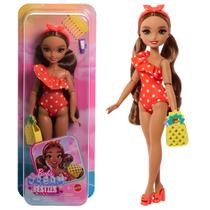 Boneca Barbie Dream Besties Teresa Roupa De Banho Praia Com Acessórios Mattel JGH85