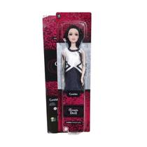 Boneca Barbie Dream Doll Fashion Vestido Preto Candide
