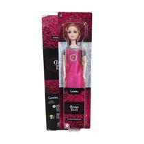 Boneca Barbie Dream Doll Fashion Vestido Rosa Candide
