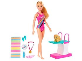 Boneca Barbie Dreamhouse Adventures Nadadora - com Acessórios Mattel Boneca Barbie Dreamhouse Adventures Nadadora - com Acessórios Mattel