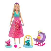 Boneca Barbie Dreamtopia Babá de Dragões Bebê GJK49 GJK51 - Mattel Boneca Barbie Dreamtopia Babá de Dragões Bebê GJK49 GJK51 - Mattel