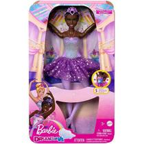 Boneca - Barbie Dreamtopia - Bailarina Luzes Brilhantes Roxa (HLC26) MATTEL