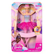 Boneca Barbie Dreamtopia Bailarina Show de Luzes Loira - HLC24 HLC25 - Mattel