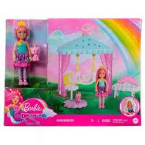 Boneca Barbie Dreamtopia Chelsea Unicórnio com Pet e Balanço - Mattel 194735112159 Boneca Barbie Dreamtopia Chelsea Unicórnio com Pet e Balanço - Mattel 194735112159