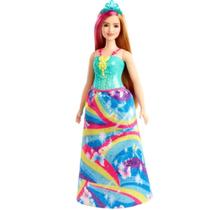 Boneca Barbie - Dreamtopia - Princesa com Vestido Arco-Íris - Mattel