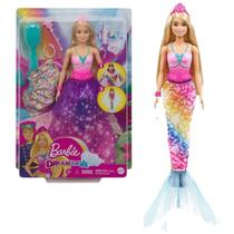 Boneca Barbie Dreamtopia Princesa Fashion 2 em 1 Mattel