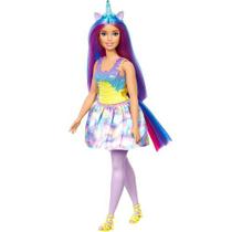Boneca Barbie Dreamtopia Princesa Unicórnio Arco-Íris - Mattel - HGR20