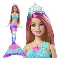 Boneca Barbie Dreamtopia Sereia Com Luz Brilhante Mattel