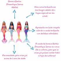 Boneca Barbie DreamTopia Sereia Mattel
