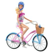 Boneca Barbie E Bicicleta - Mattel Ftv96/hby28