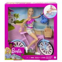 Boneca Barbie E Bicicleta - Mattel