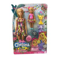 Boneca Barbie e Chelsea Animais na Selva Mattel
