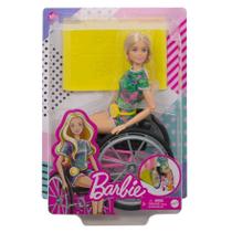 Boneca barbie e sua cadeira de rodas grb93 - MATTEL