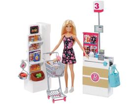 Boneca Barbie Estate Supermercado Com Boneca - 32cm Mattel