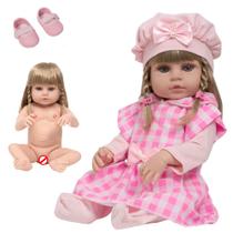 Boneca Barbie Estilo Reborn Menina Completa Pode Dar Banho Boneca Barbie Estilo Reborn Menina Completa Pode Dar Banho