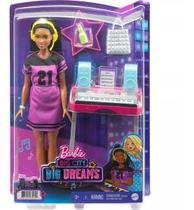 Boneca Barbie Estudio Big Dreams Negra Linda Mattel Original