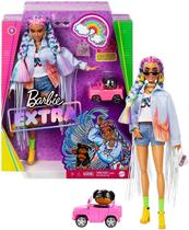 Boneca Barbie Extra 5 Rainbow Braids Grn29 Mattel