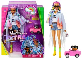 Boneca Barbie Extra c/ Pet e Acessórios - Mattel