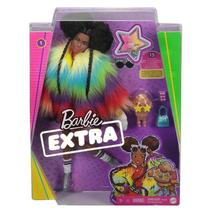 Boneca Barbie Extra Casaco de Arco íris Pets - Mattel