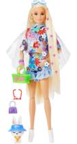 Boneca Barbie Extra com Cabelo Loiro Extralongo e Acessórios