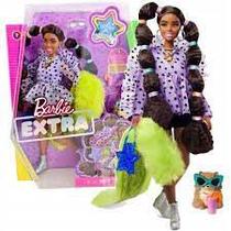 Boneca Barbie Extra Tranças GXF10 Mattel