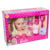 Boneca Barbie Faça Penteados Busto Com Acessórios Fashion