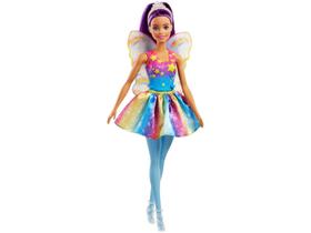 Boneca Barbie Fada Dreamtopia Cabelo Rosa - Mattel
