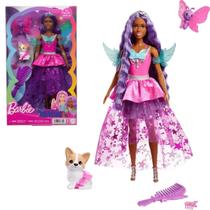 Boneca Barbie Fada Um Toque de Magia Brooklyn com Acessórios Boneca Barbie Fada Um Toque de Magia Brooklyn com Acessórios