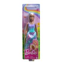 Boneca Barbie Fantasia Donzela Vestido de Sonho Azul Mattel