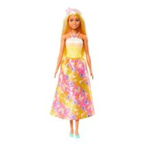 Boneca Barbie Fantasia Donzelas Vestido dos Sonhos Amarelo - Mattel Boneca Barbie Fantasia Donzelas Vestido dos Sonhos Amarelo - Mattel