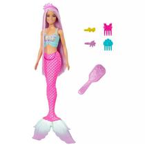 Boneca Barbie Fantasia Sereia Cabelo Longo de Sonho HRP99 HRR00 - Mattel