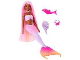 Boneca Barbie Fantasia Sereia Cores Mágicas Boneca Barbie Fantasia Sereia Cores Mágicas