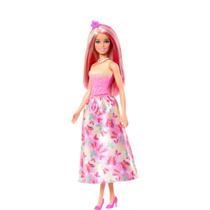 Boneca barbie fantasy princesa vestido de sonho rosa borboleta - mattel hrr08/hrr07 Boneca barbie fantasy princesa vestido de sonho rosa borboleta - mattel hrr08/hrr07